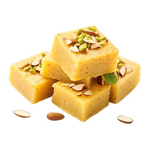 Dodha Barfi Fresco PNG Doce Sobremesa Diwali PNG Imagem Para