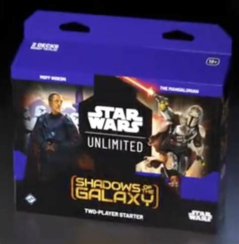 Star Wars Unlimited Shadows Of The Galaxy Two Player Starter