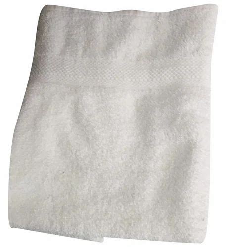 Plain White Cotton Terry Towel Size 27x54 Inches At Rs 800 Piece In