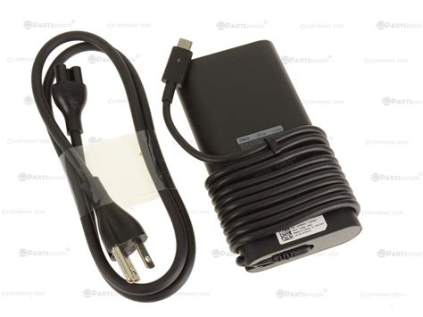 New Dell OEM 90 Watt AC Power Adapter USB Type C Connector 90 Watt