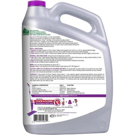 Rejuvenate 128-fl oz Pour Bottle Liquid Floor Cleaner in the Floor Cleaners department at Lowes.com