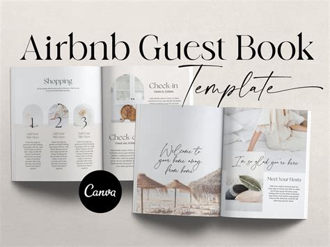 Airbnb Welcome Book Template VRBO Welcome Book Template Etsy UK