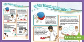 Ks Handball Skills Circuit Move Pe Teacher Made