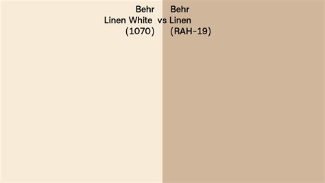 Behr Linen White Vs Linen Side By Side Comparison