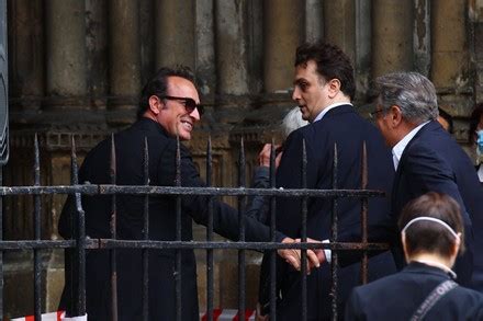 Mireille Dumas During Funeral Ceremony Guy Editorial Stock Photo