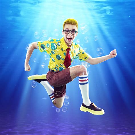 Tom Read Wilson plays Squidward in The Spongebob Musical!