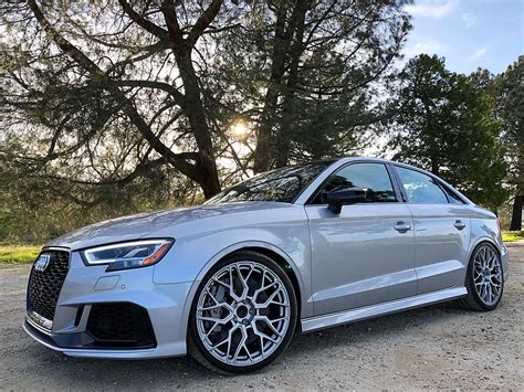 Audi RS3 8V Sedan Silver BC Forged EH176 Wheel Wheel Front