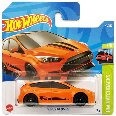 Hot Wheels Ford Focus RS Orange HW Hatchbacks Perfect Birthday Etsy