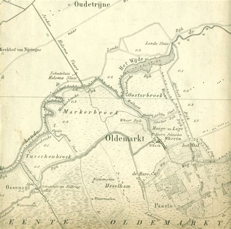 Tuffeltoons Blog Topografische Kaart Van Overijssel 1849 1