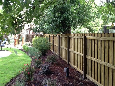 Board On Board Wood Fences Wilmington Nc T D Custom Fences Decks