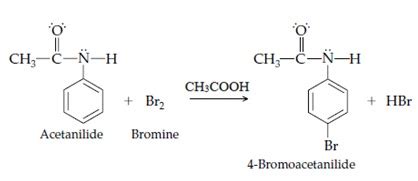 Solved During The Bromination Of Acetanilide How Does Course Hero