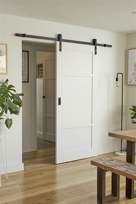 Turn One Space Into Two And Give Your Home A Rustic Focal Point With Our Lockwood Barn Door Sets