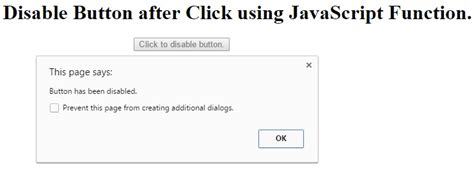 How To Disable Button In Html Using Javascript Printable Forms Free