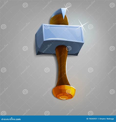 Cartoon Boy With Smithy Hammer Stock Image 31261465