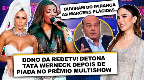 Pr Mio Multishow Looks Performances E Pol Mica Tat Werneck