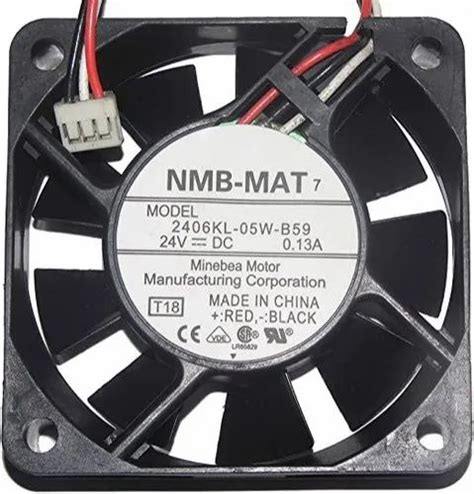 W Black Kl W B Nmb Mat Fan For Industrial Vdc At Rs