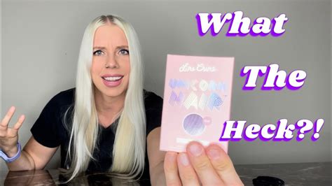 Lime Crime Unicorn Hair Dye Review Oyster See My Shocking Results