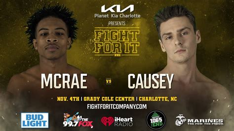 Fight For It Xvii Christion Mcrea Vs Cooper Causey Fight For It