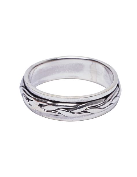 Comprar Anillo Para Hombre Antiestres De Plata Hohoki Plata