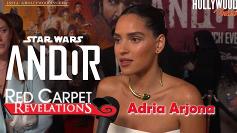 Red Carpet Revelations Adria Arjona Andor Youtube