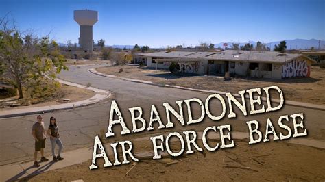 Exploring The ABANDONED George Air Force Base YouTube