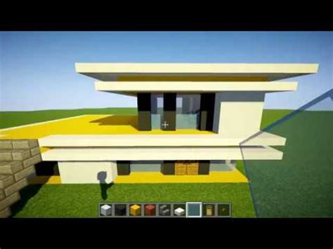 MINECRAFT Tutorial Cara Membuat Rumah Modern YouTube