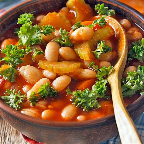 Receta De Alubias En Su Caldo Con Verduras Recetas Light