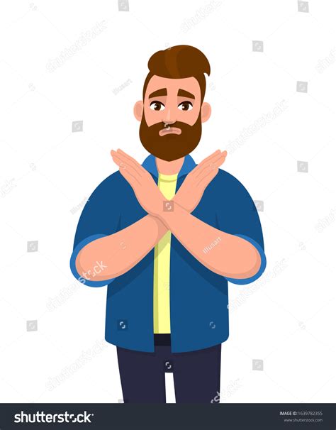 Men Saying No Images Stock Photos And Vectors Shutterstock