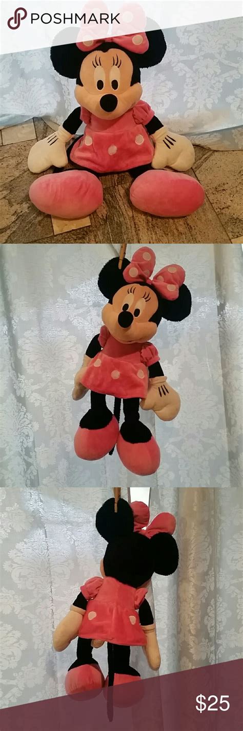 🐞🐞 Disney Giant Minnie Mouse Plush Toy Disney Giant Minnie Mouse Plush