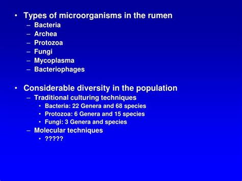 Ppt Rumen Microbiology Powerpoint Presentation Id 2405120