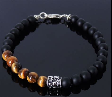 Tiger Eye Stone Men S Bracelet