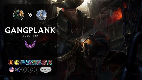 Gangplank Mid Vs Galio Na Master Patch Youtube