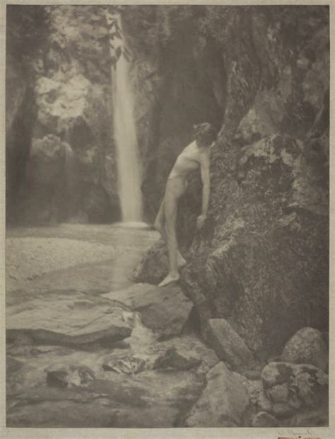 Nude Man Standing On Rocks 1914 Un Regard Oblique