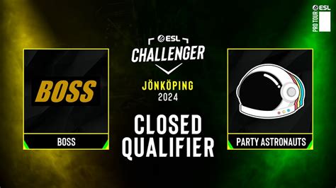 BOSS vs Party Astronauts Map 2 Ancient ESL Challenger Jönköping