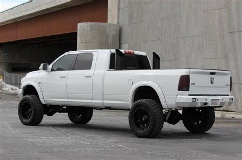 Lifted Dodge Cummins With Stacks