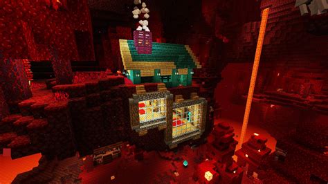 Nether 1 16 Base Building Minecraft Amino