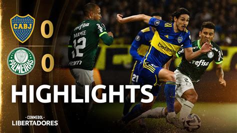 Boca Juniors Vs Palmeiras Highlights Conmebol Libertadores