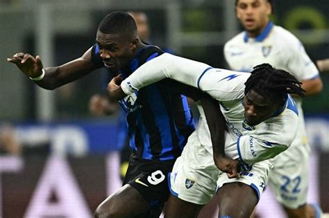 Hasil Liga Italia Dihiasi Gol Cantik Inter Milan Kalahkan Frosinone