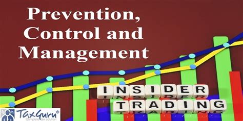 Insider Trading Prevention Control And Management