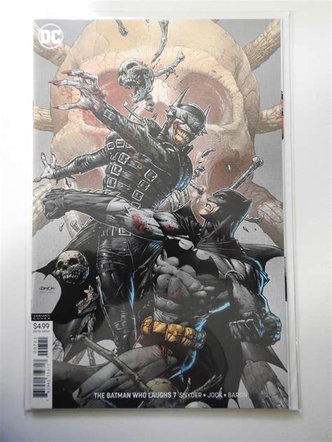 The Batman Who Laughs 7 David Finch Variant Cover 2019 Comic Books