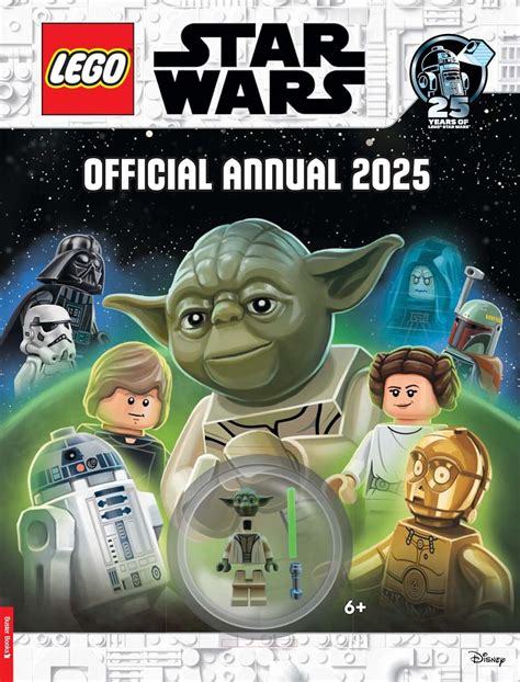 LEGO Star Wars Official Annual 2025 With Yoda Minifigure And