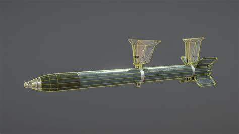 ArtStation - US Rocket HVAR | Game Assets