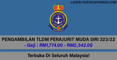 Pengambilan Perajurit Muda Siri 223 22 Di Tentera Laut Diraja Malaysia