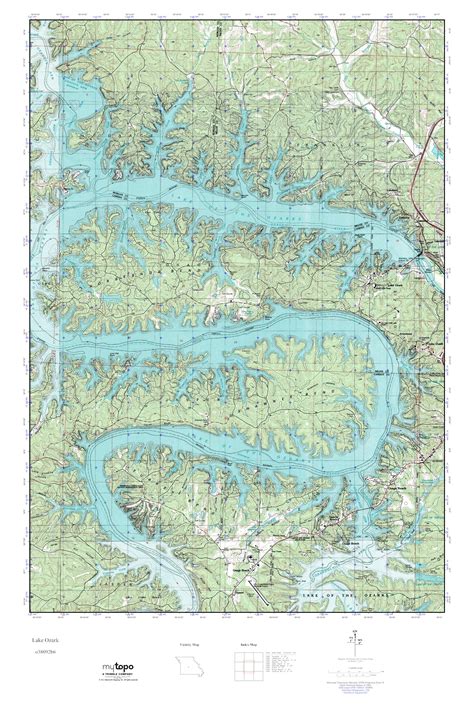 Lake Of The Ozarks State Park Campground Map