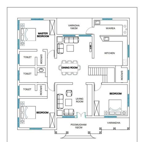 Brilliant Bedroom House Plans With Garden Shop More