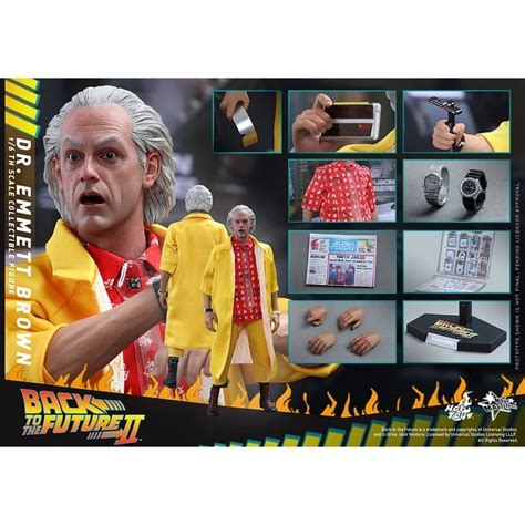 野獸國 Hot Toys MMS380 回到未來 Back to the Future 愛默 布朗博士 非 MMS379 蝦皮購物
