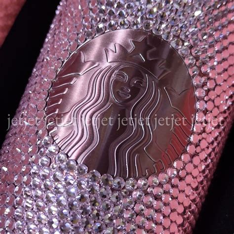 Blackpink Starbucks Oz Rhinestones Stainless Steel Furniture