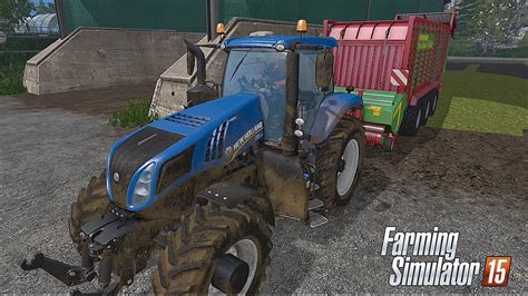 Farming Simulator Fazendo Silagem A Grama Youtube