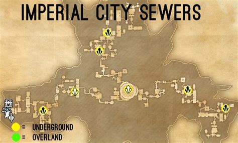 Imperial City Sewers Skyshards | Skyshards Collection Guide - Elder ...