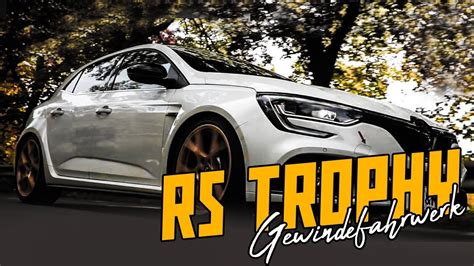 Renault Megane Rs Trophy Gewindefahrwerk H R Youtube